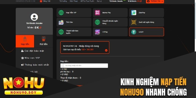 Kinh nghiệm từ những người chơi lâu năm thực hiện chuyển khoản