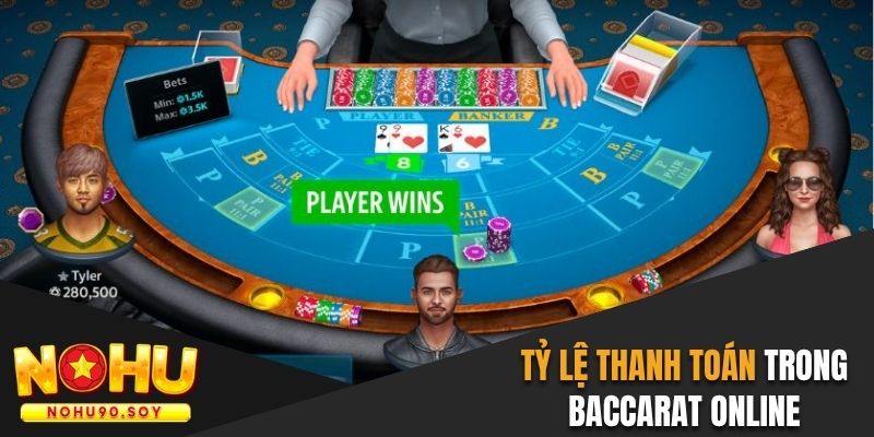 Quy định mức thanh toán trong cách chơi bài Baccarat online